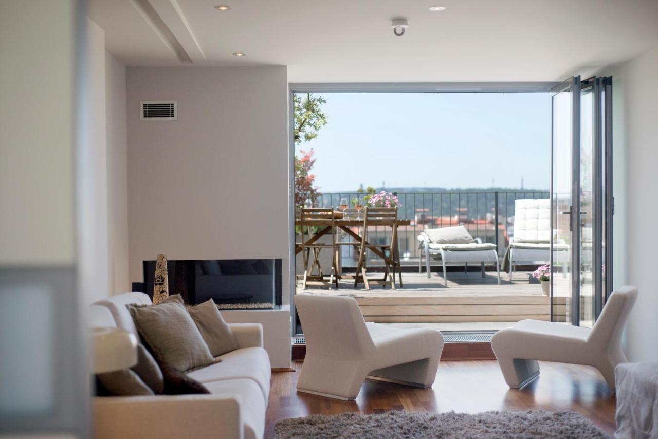 Luxury Penthouse Apartment ปราก ภายนอก รูปภาพ